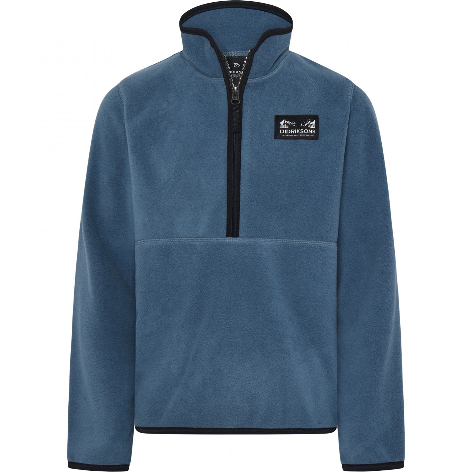 Didriksons Rubi, pulover din fleece, junior, albastru