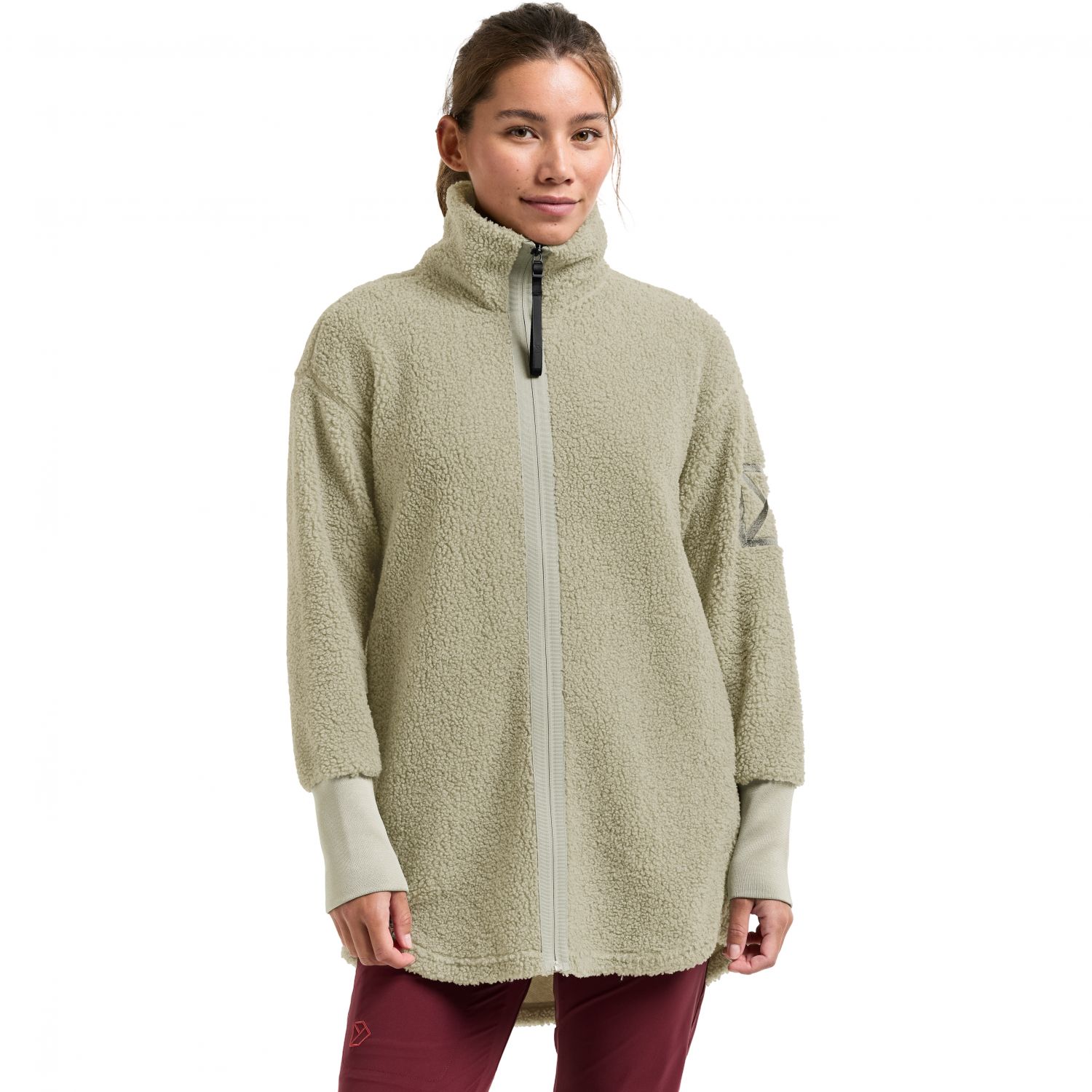 Didriksons Sally, abrigo polar, mujer, wilted leaf