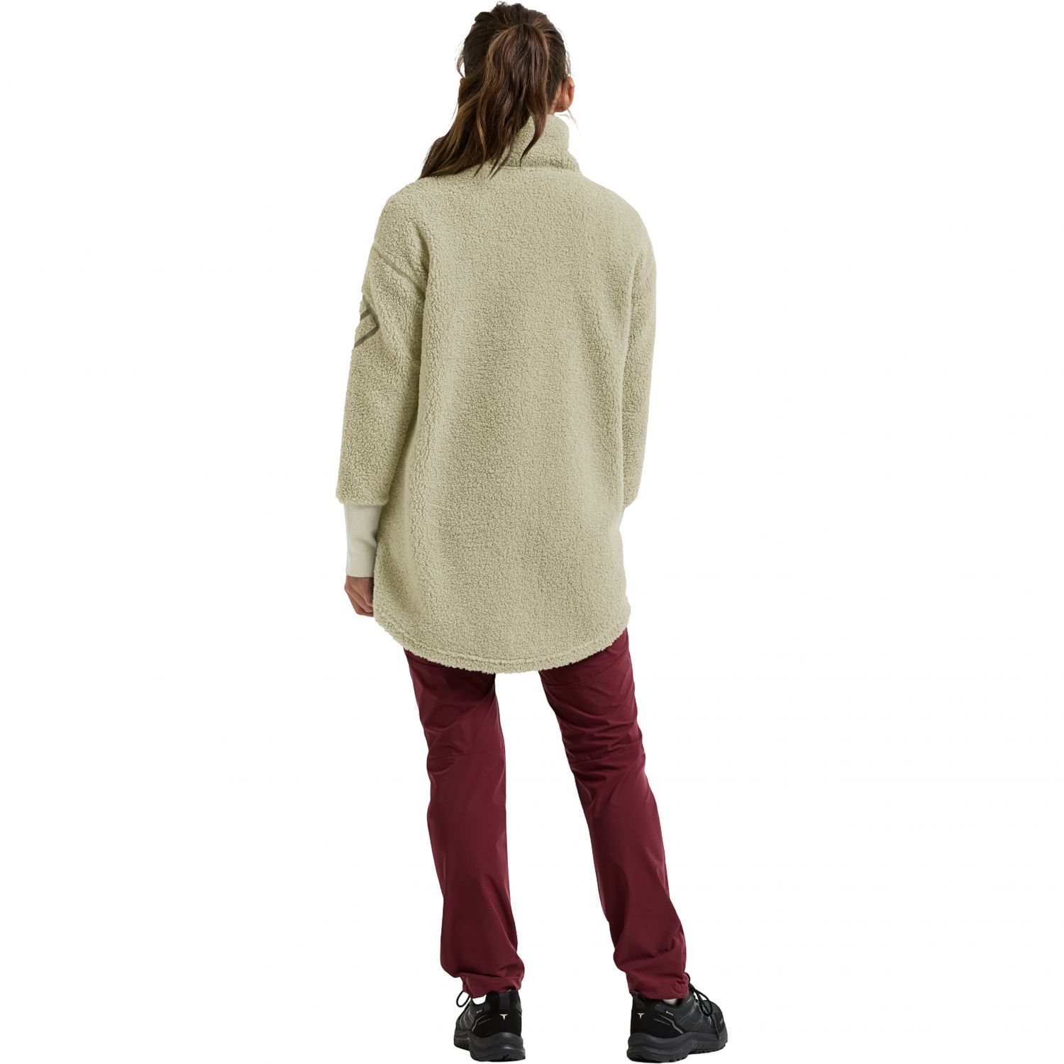 Didriksons Sally, cappotto in pile, donna, wilted leaf