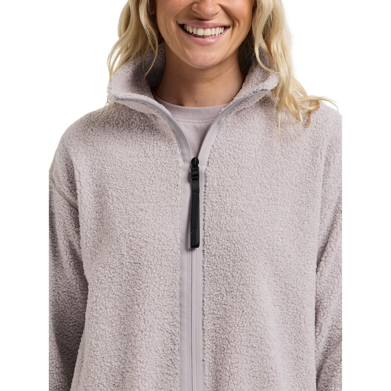 Didriksons Sally, fleece coat, women, sunrise mist