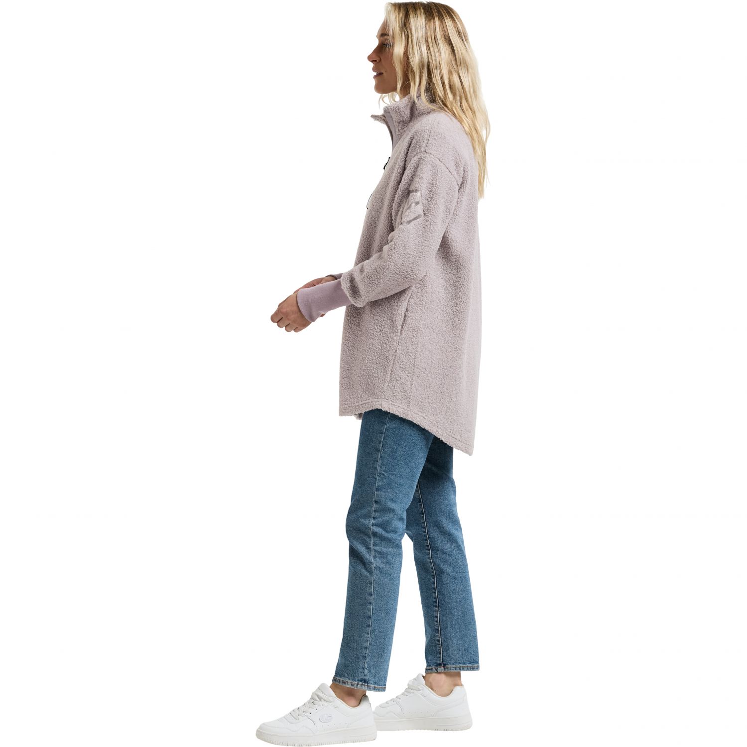 Didriksons Sally, haină fleece, femei, ceață de răsărit