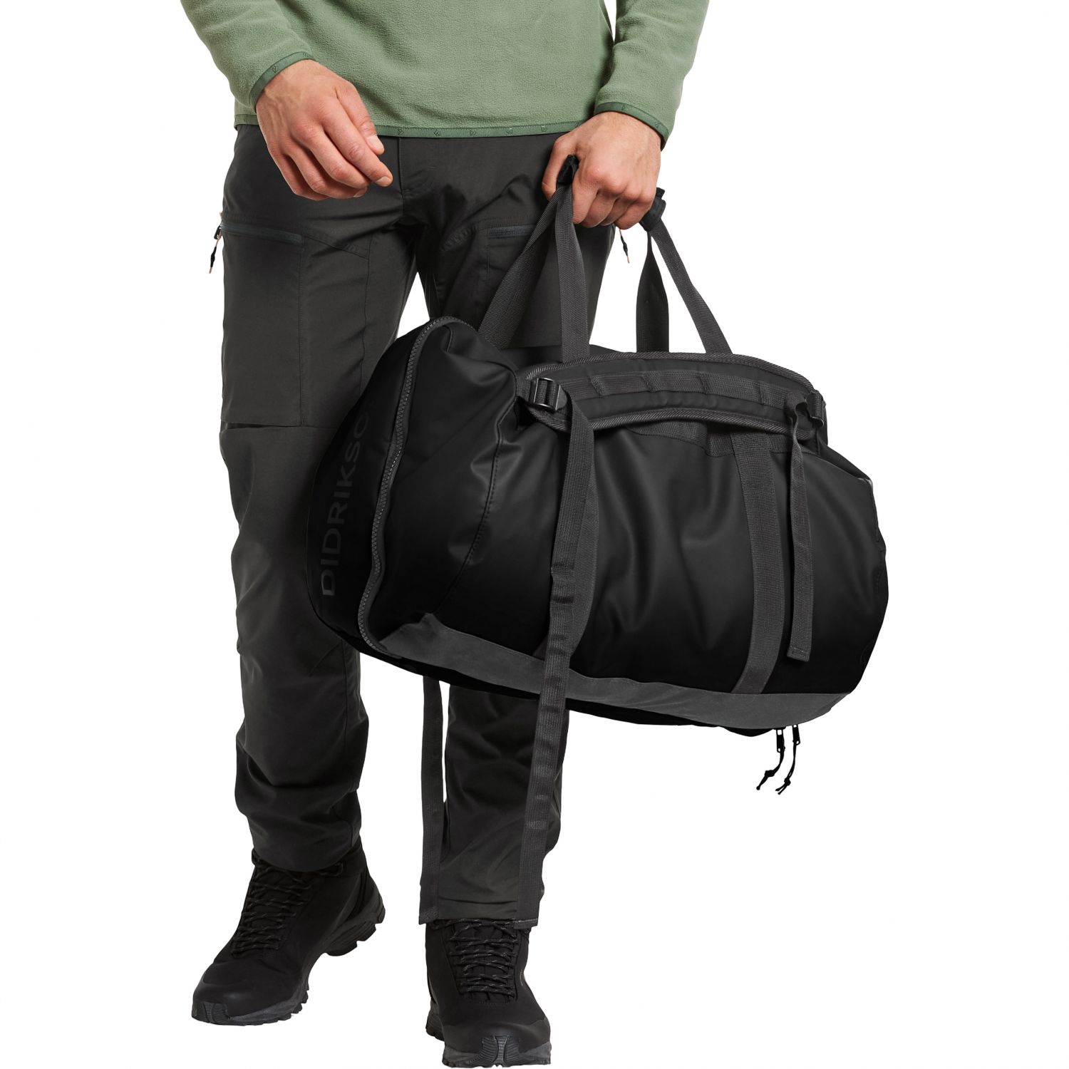 Didriksons Sauda, torba duffel, czarna