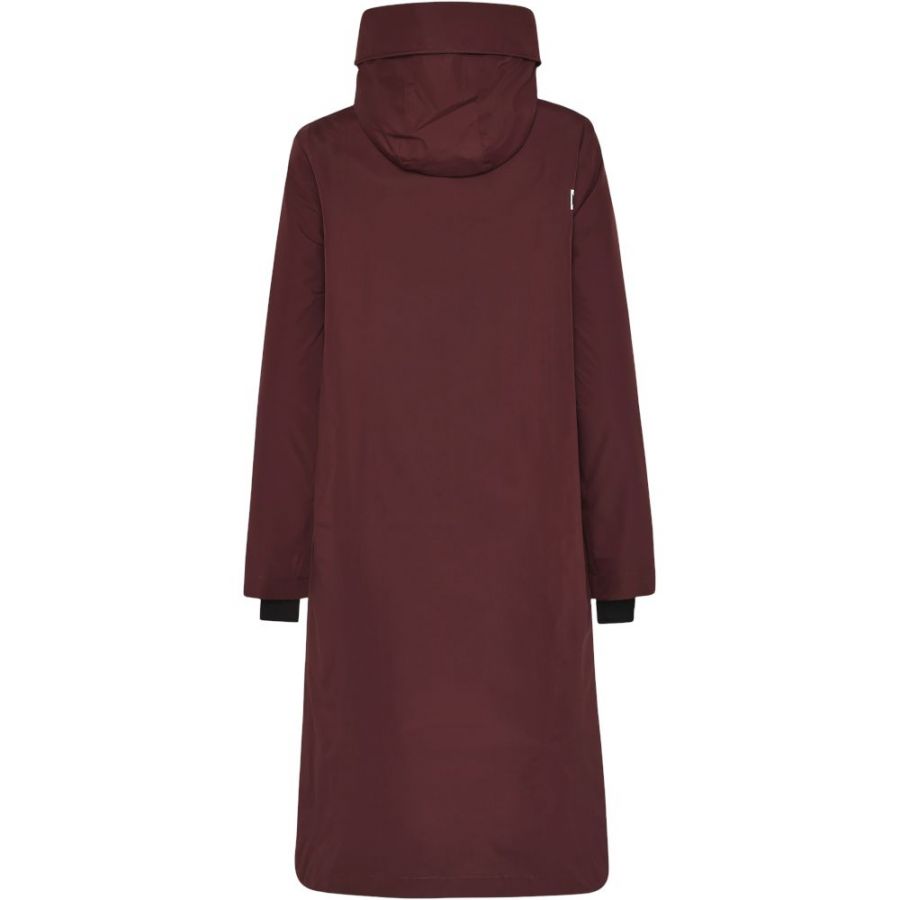 Didriksons Selina, parka, dame, mørkerød