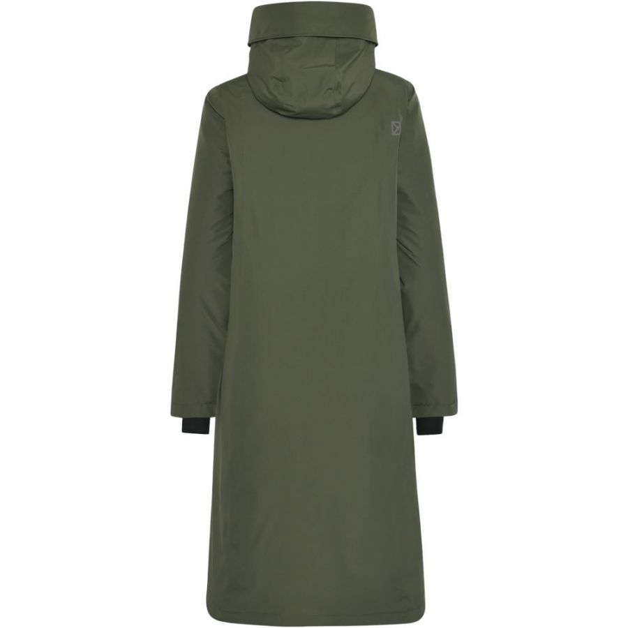 Didriksons Selina, parka, doamnelor, verde închis