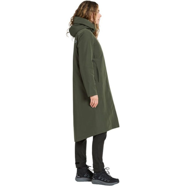 Didriksons Selina, parka, donna, verde scuro