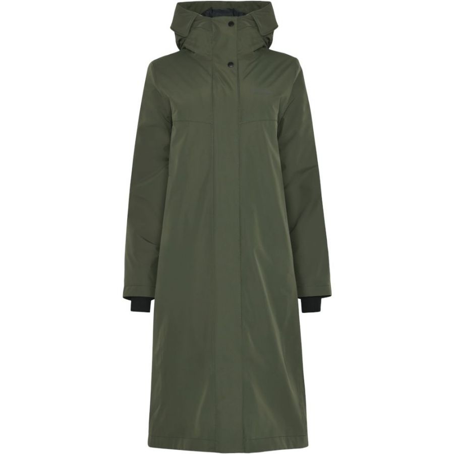 Didriksons Selina, parka, senhoras, verde escuro
