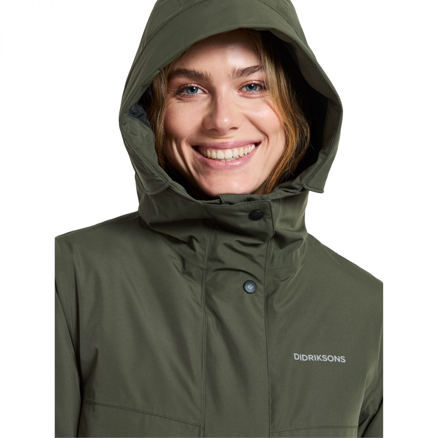 Didriksons Selina, parka, senhoras, verde escuro