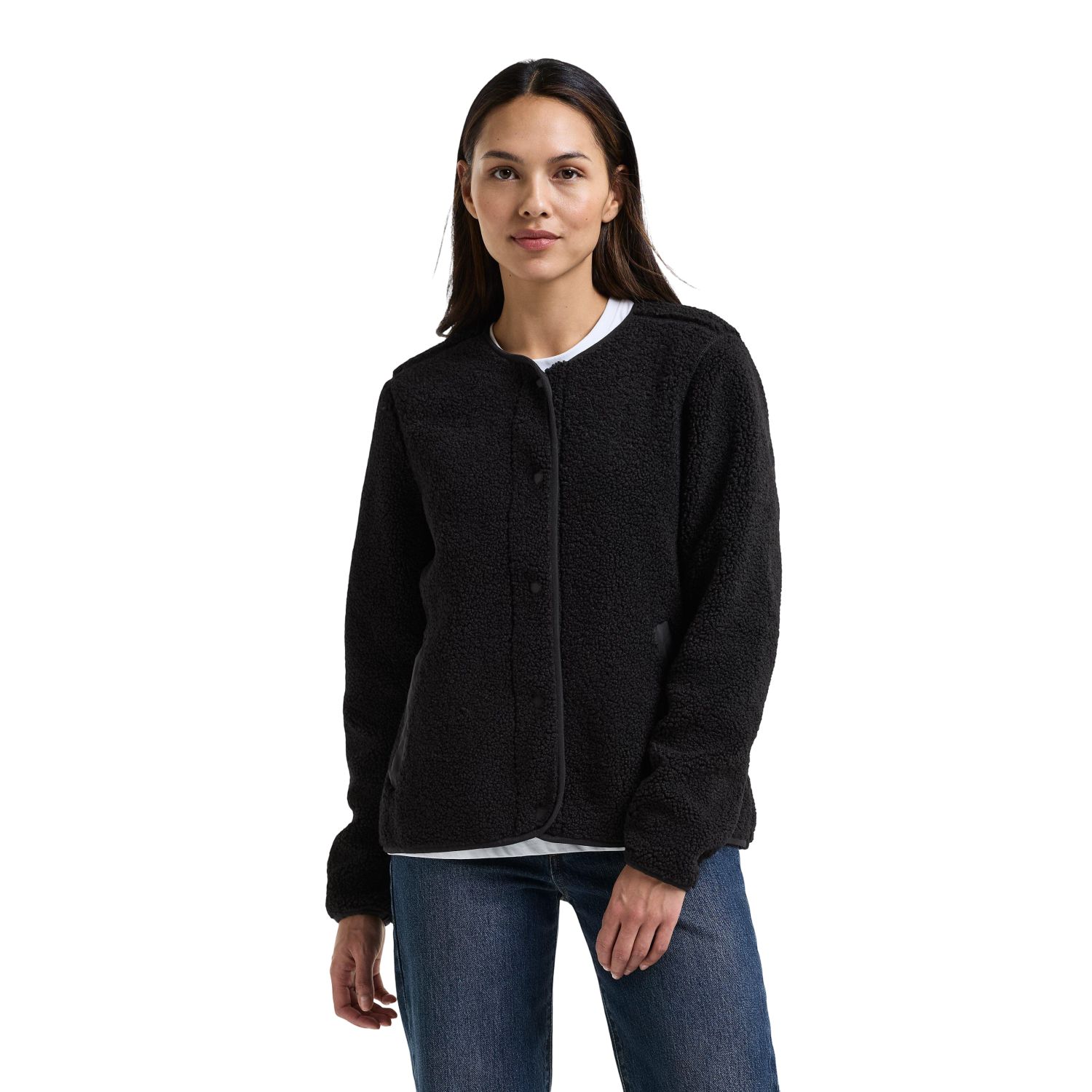 Didriksons Selma, bluza polarowa, damska, czarna
