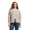 Didriksons Selma, felpa in pile, donna, clay beige
