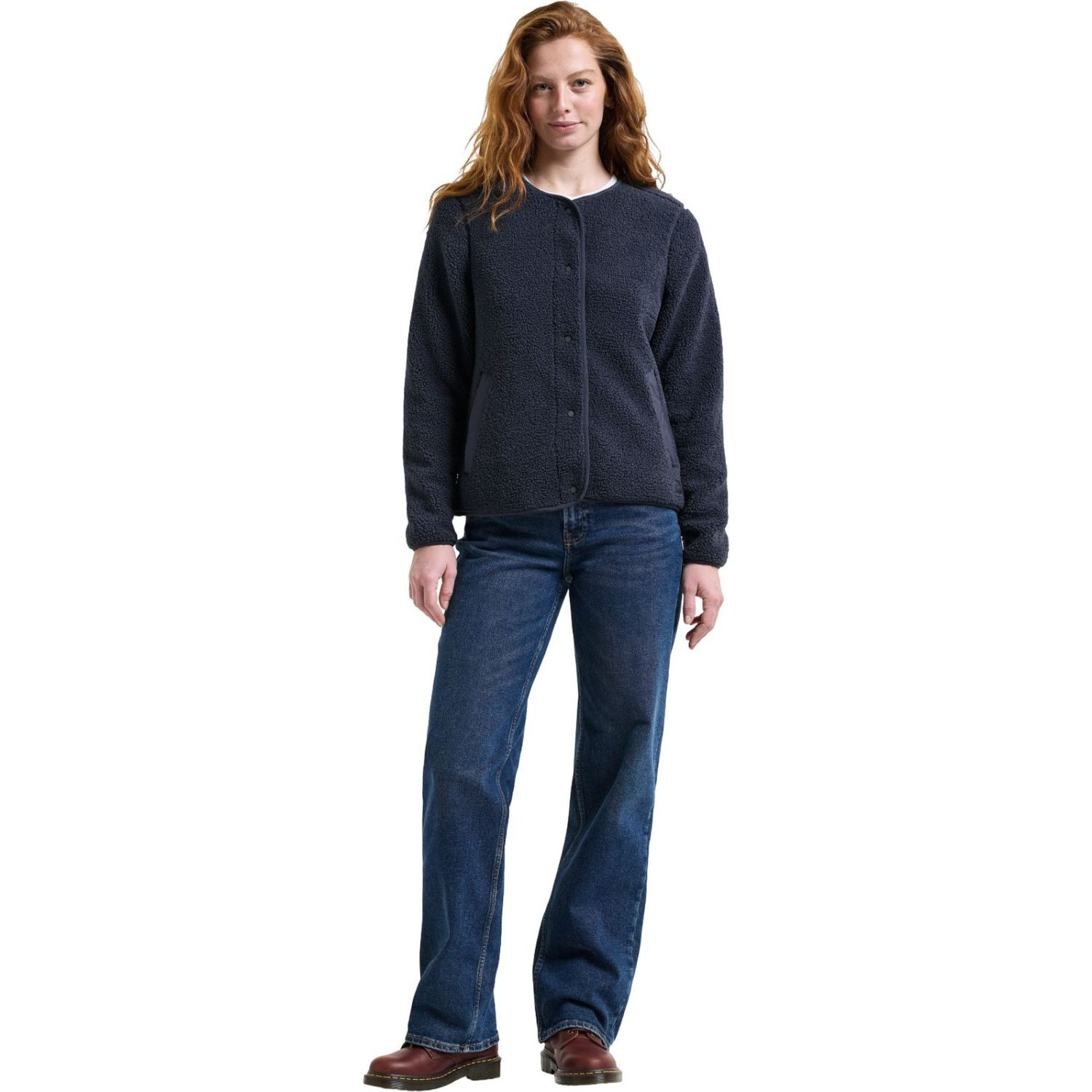 Didriksons Selma, Fleecejacke, Damen, blau