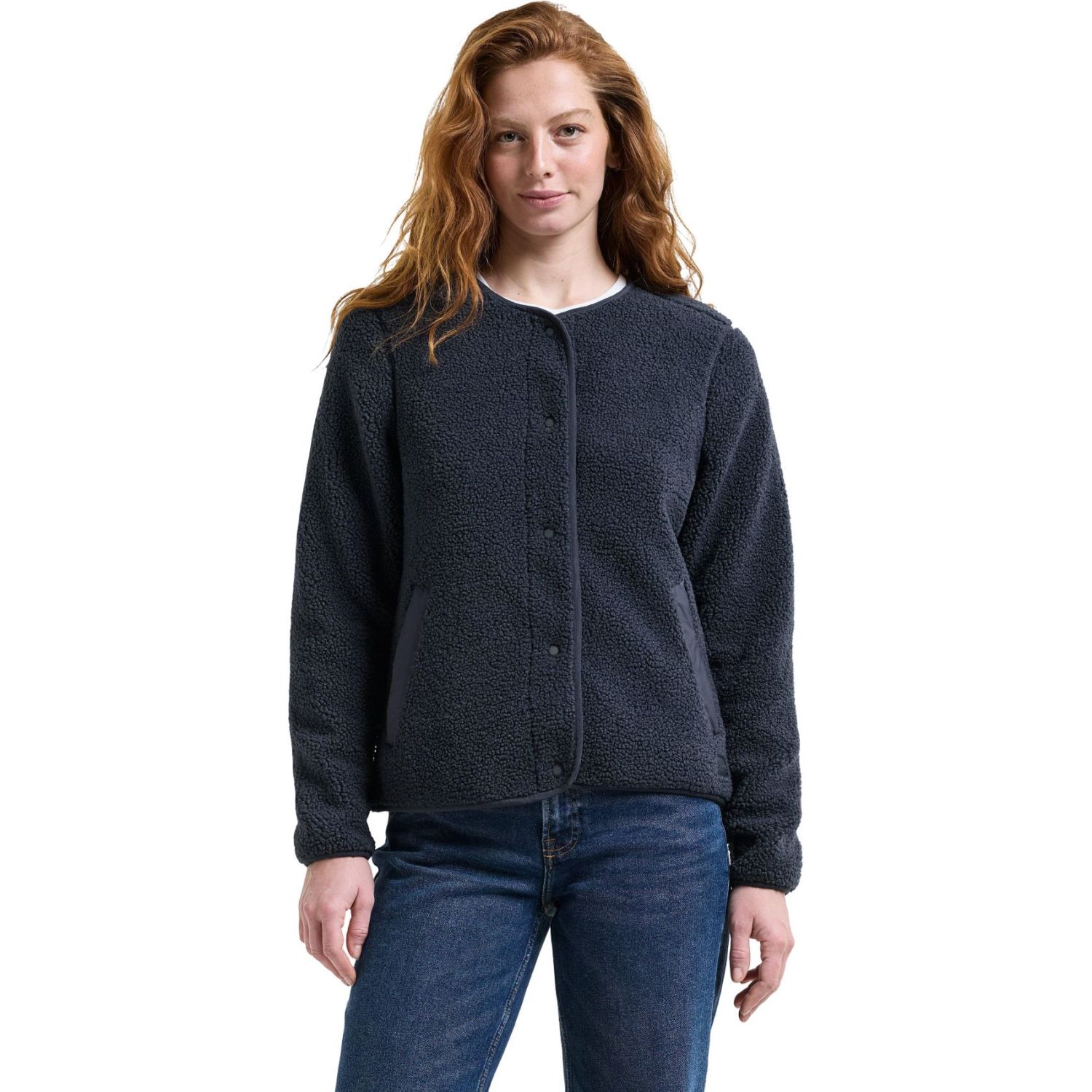 Didriksons Selma, Fleecejacke, Damen, blau