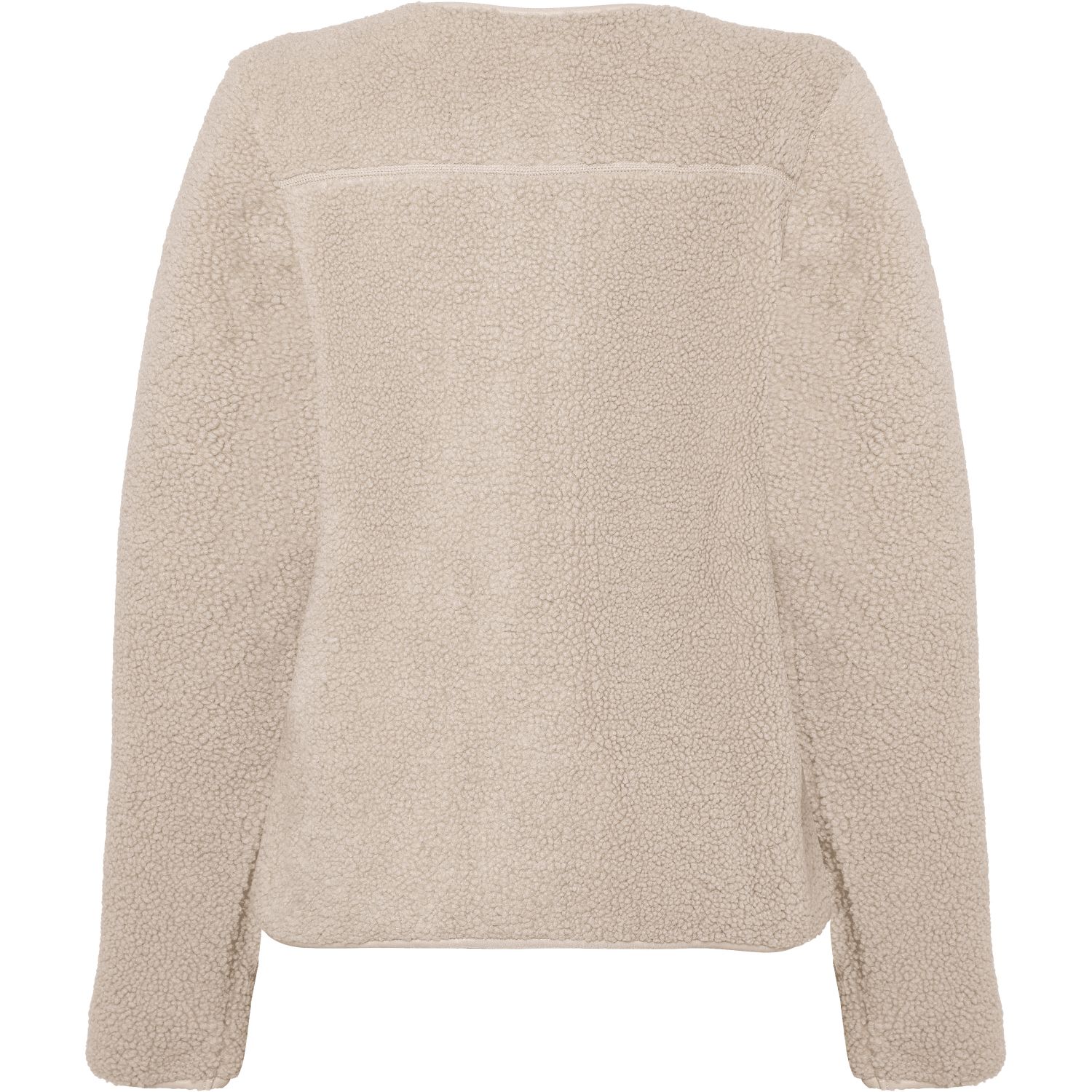 Didriksons Selma, fleecevest, dames, clay beige