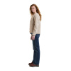 Didriksons Selma, fleecevest, dames, clay beige