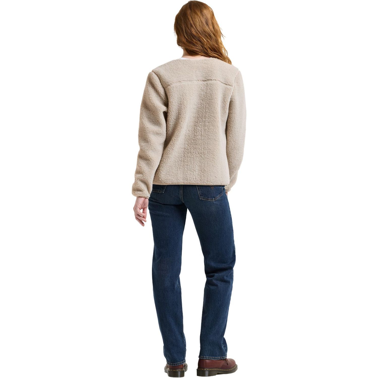 Didriksons Selma, forro polar, mujer, clay beige