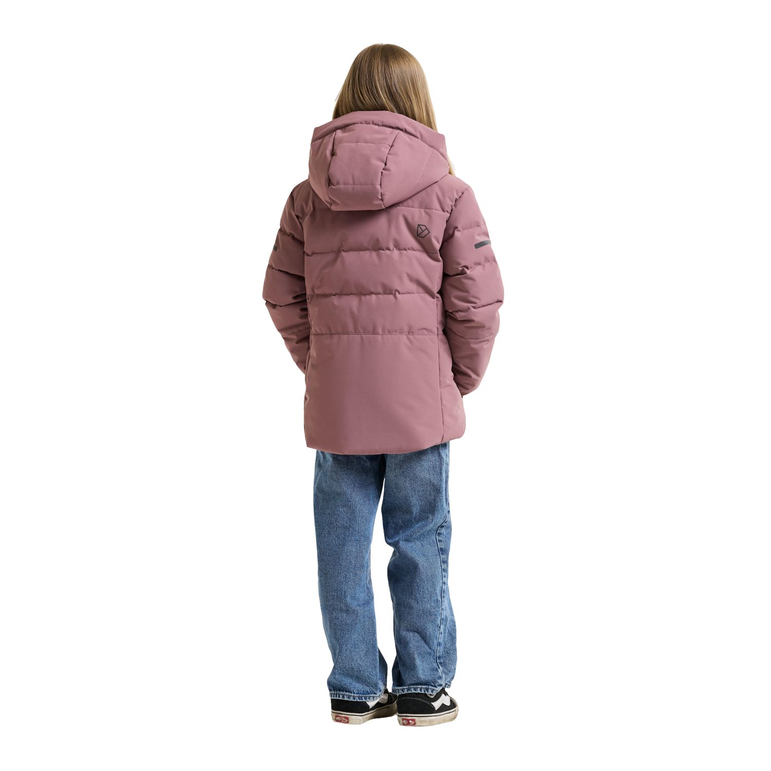 Didriksons Silikat, jaqueta de inverno, júnior, rosa claro