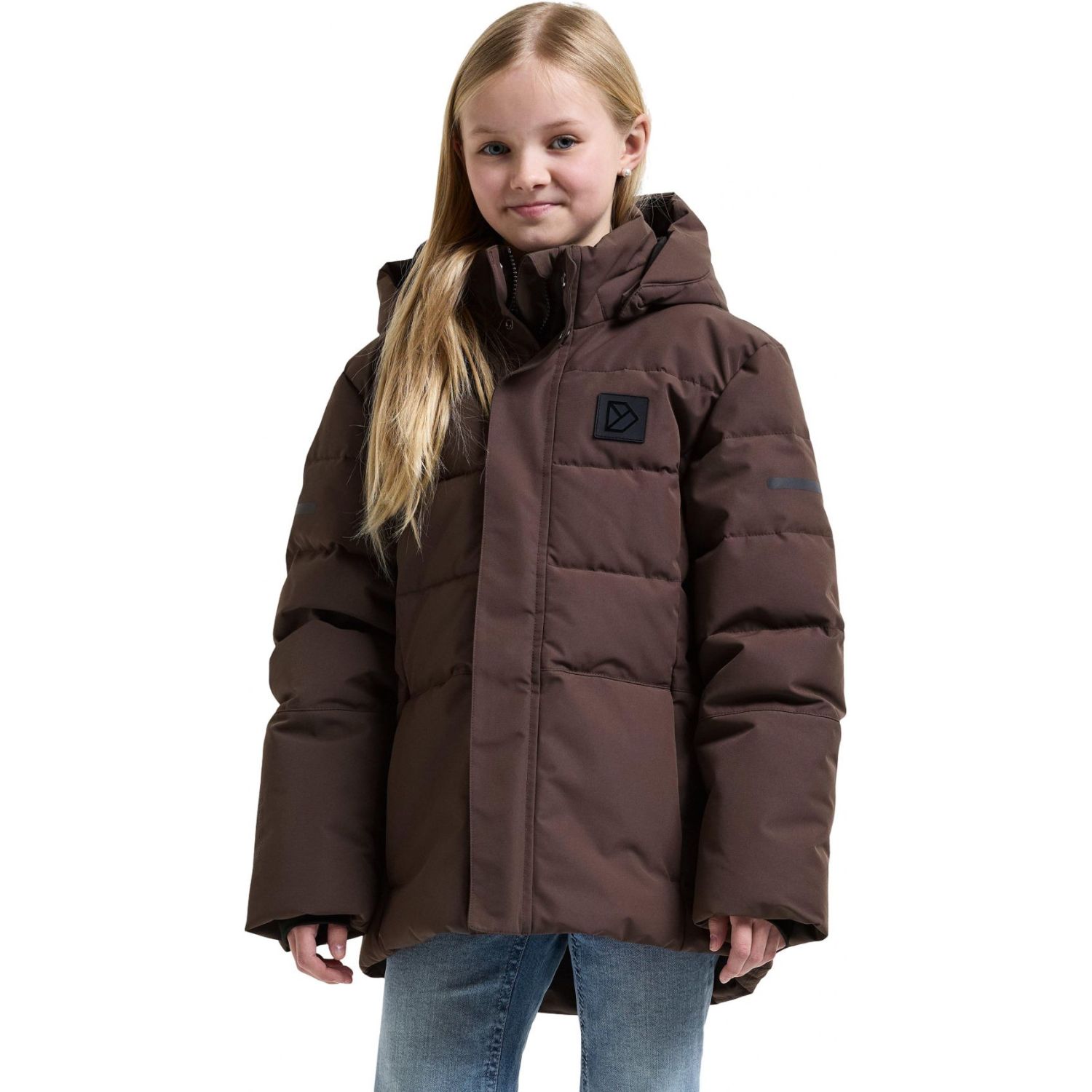 Didriksons Silikat, Vinterjacka, Junior, Brun