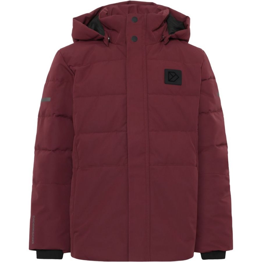 Didriksons Silikat, Winterjacke, Junior, dunkelrot