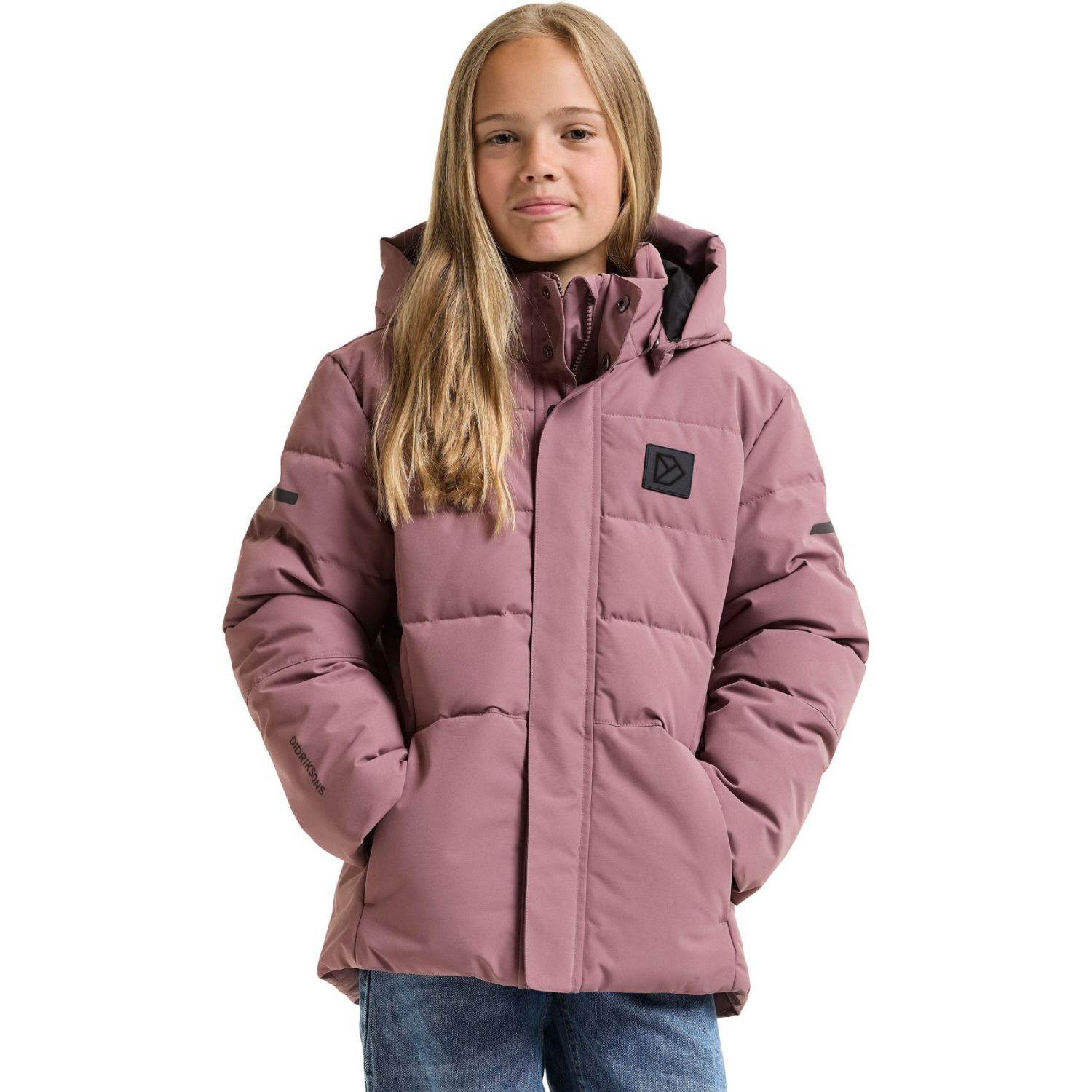 Didriksons Silikat, winterjas, junior, roze