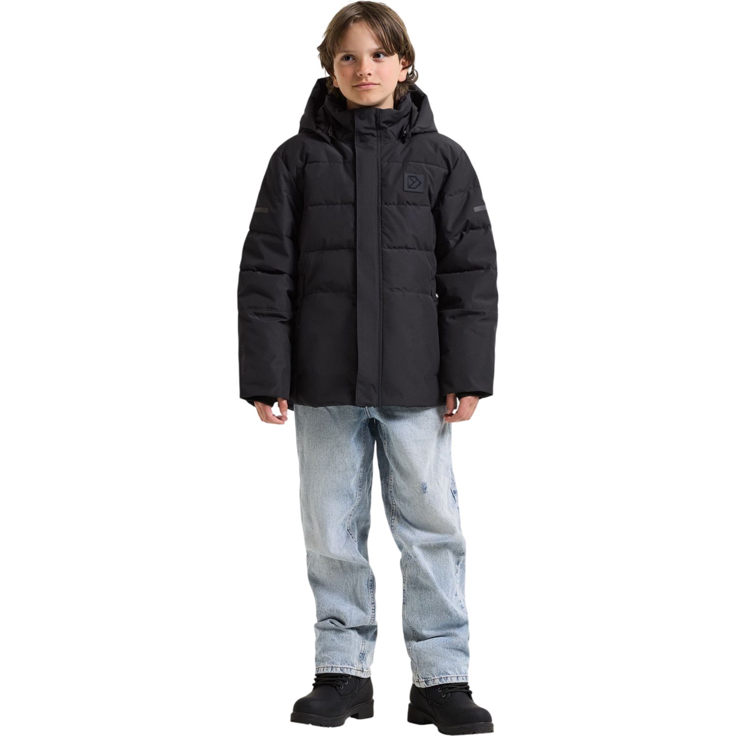 Didriksons Silikat, zimní bunda, junior, černá