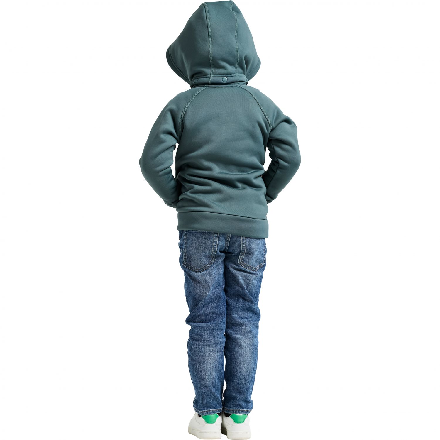 Didriksons Siljan, bluza z kapturem, junior, niebieski