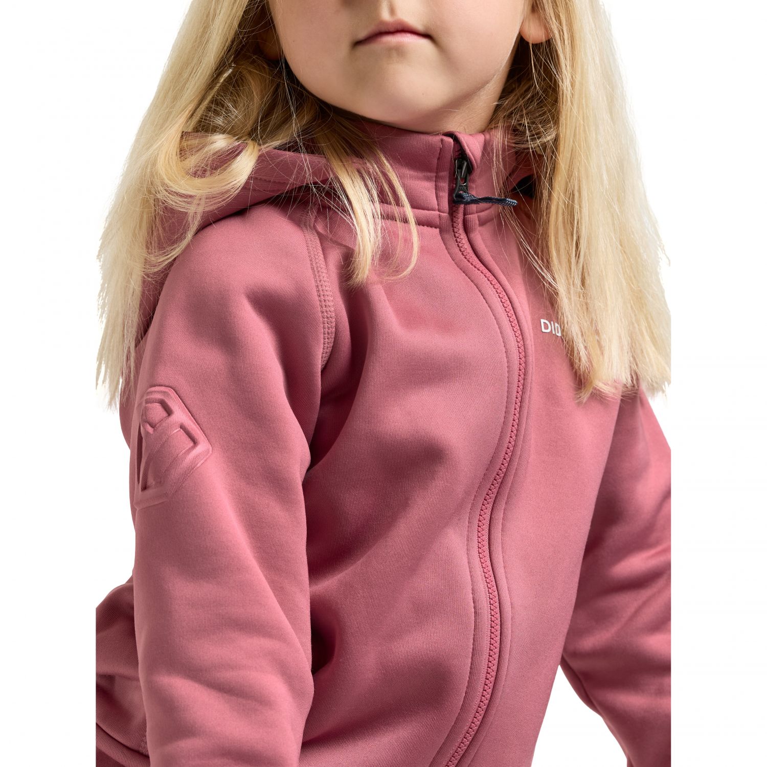 Didriksons Siljan, hoodie, junior, roze