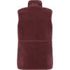 Didriksons Siv, colete de fleece, feminino, old rust
