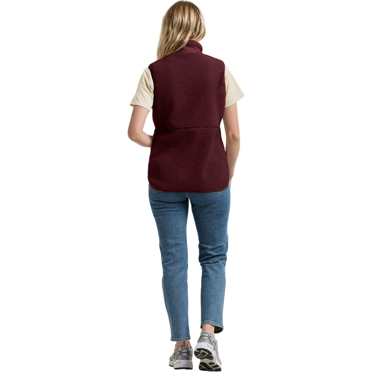 Didriksons Siv, fleece-liivi, nainen, old rust