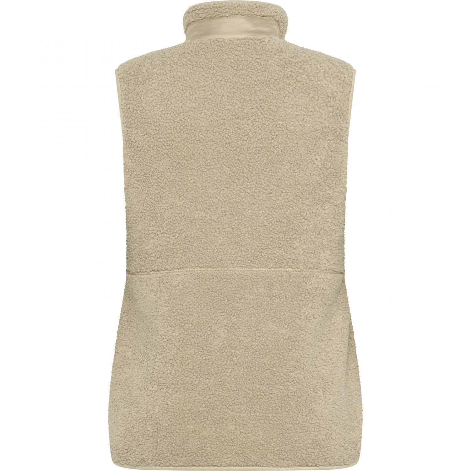 Didriksons Siv, gilet in pile, donna, clay beige