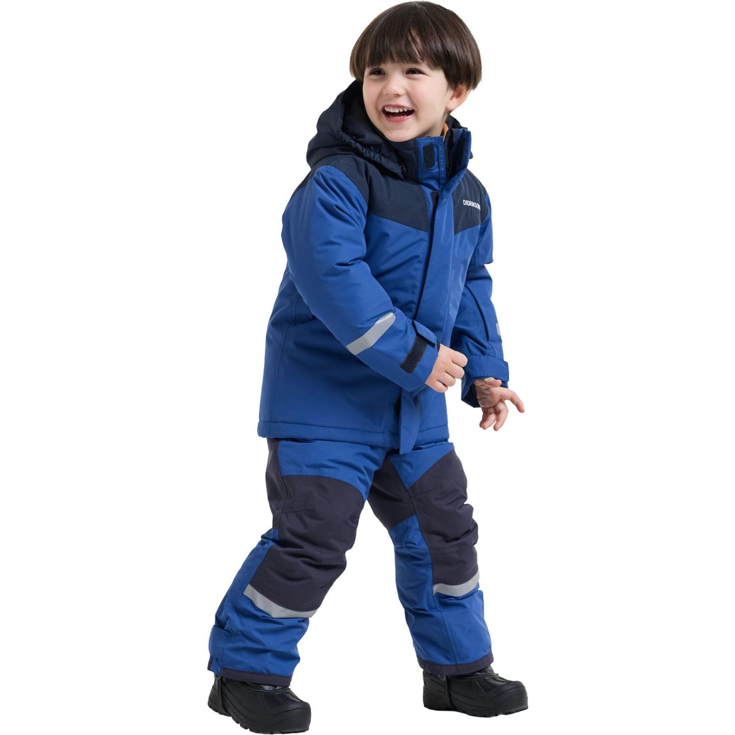 Didriksons Skare 2, conjunto de esquí, niños, azul
