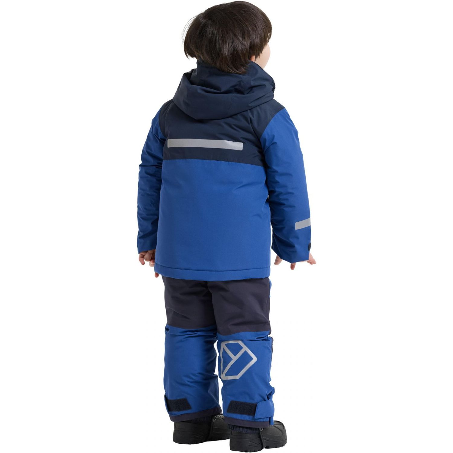 Didriksons Skare 2, conjunto de esquis, crianças, azul