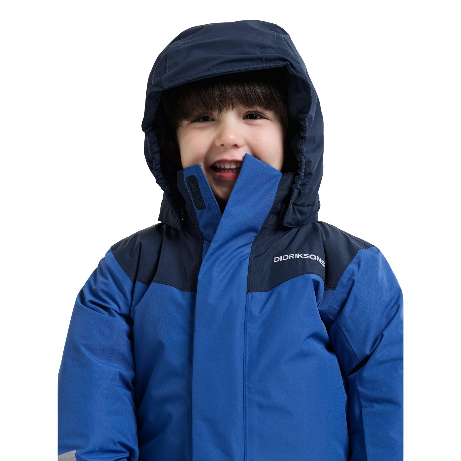 Didriksons Skare 2, ski set, kids, blue