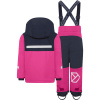 Didriksons Skare 2, ski set, kids, pink