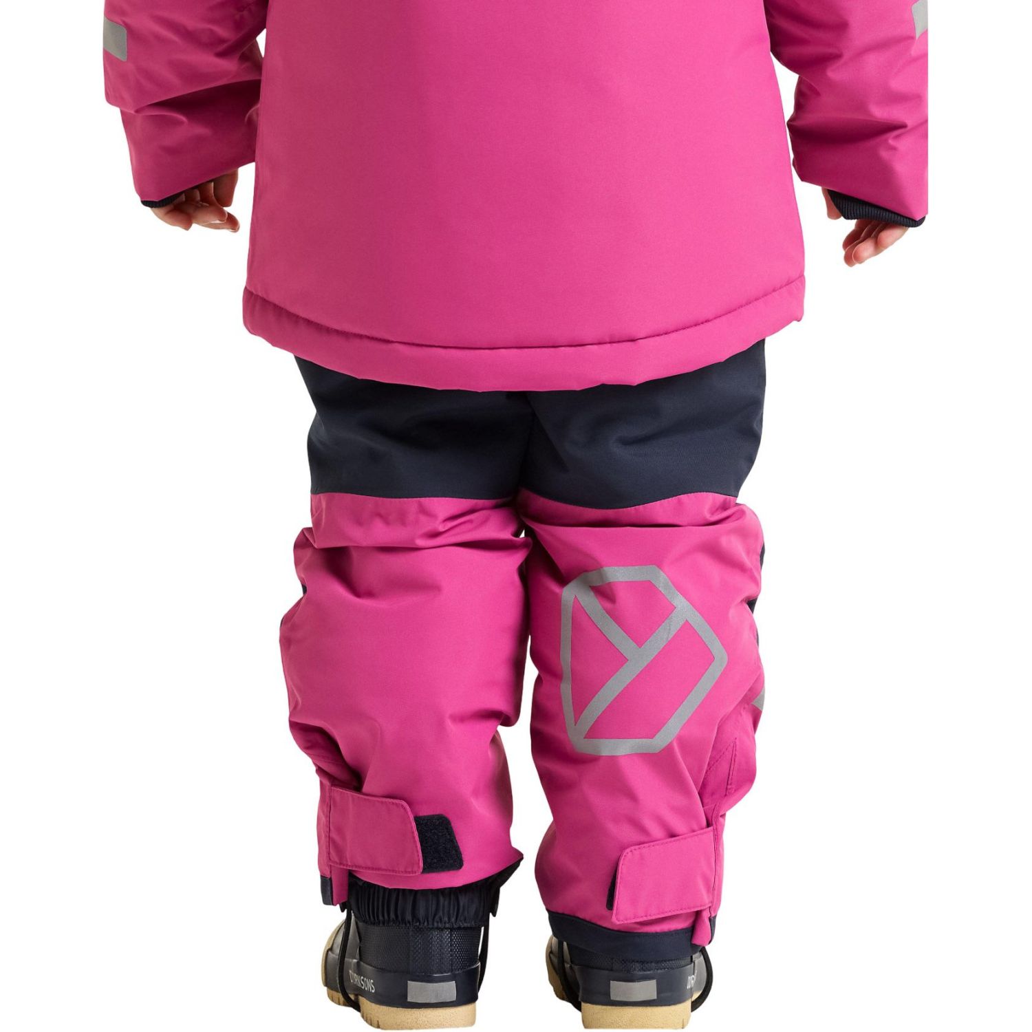 Didriksons Skare 2, skiset, kinderen, roze