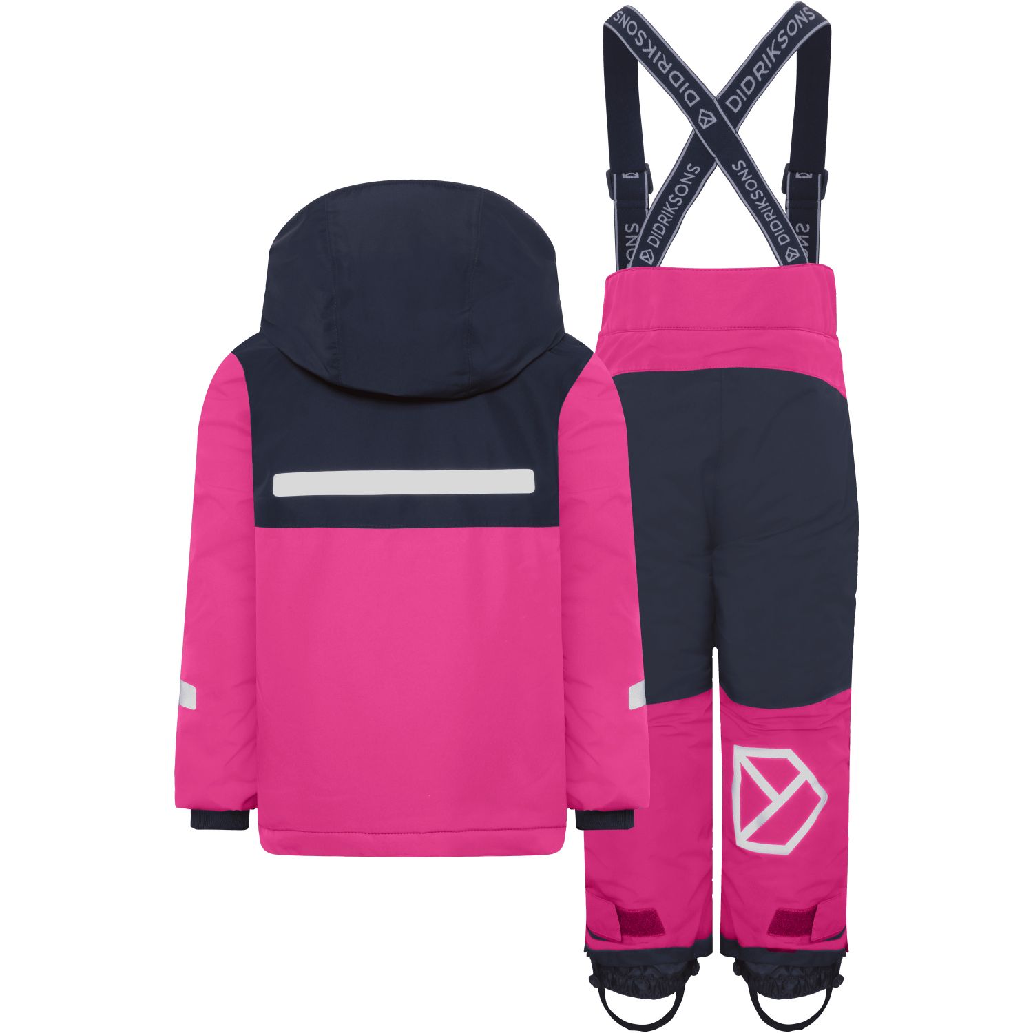 Didriksons Skare 2, Skisett, Barn, Cactus Pink