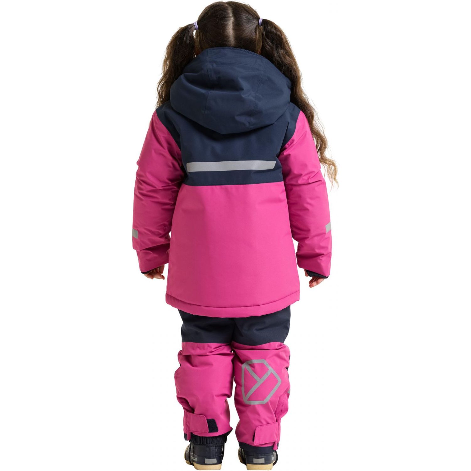Didriksons Skare 2, Skisett, Barn, Cactus Pink