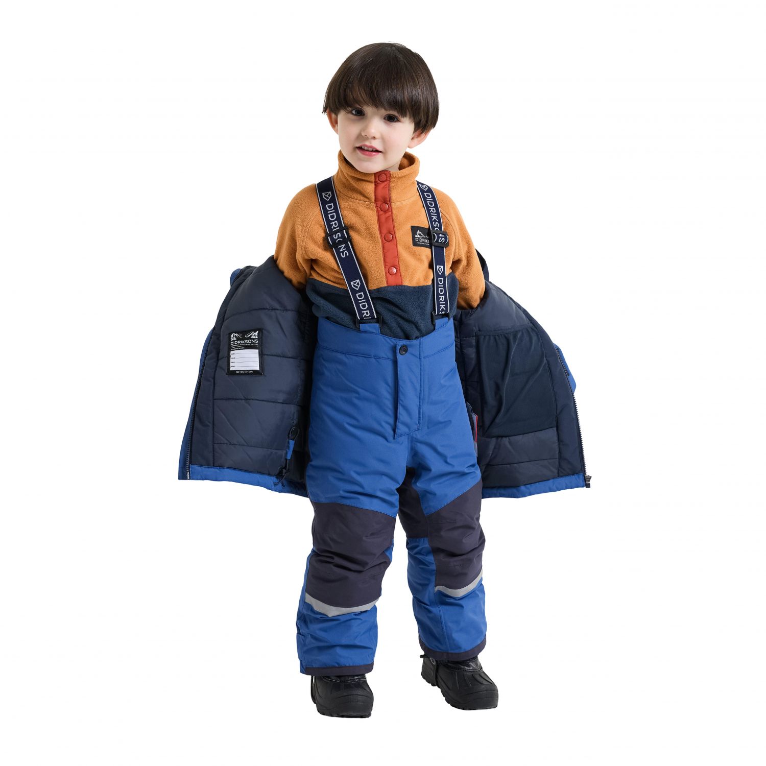 Didriksons Skare 2, Skisett, Barn, Ultramarine