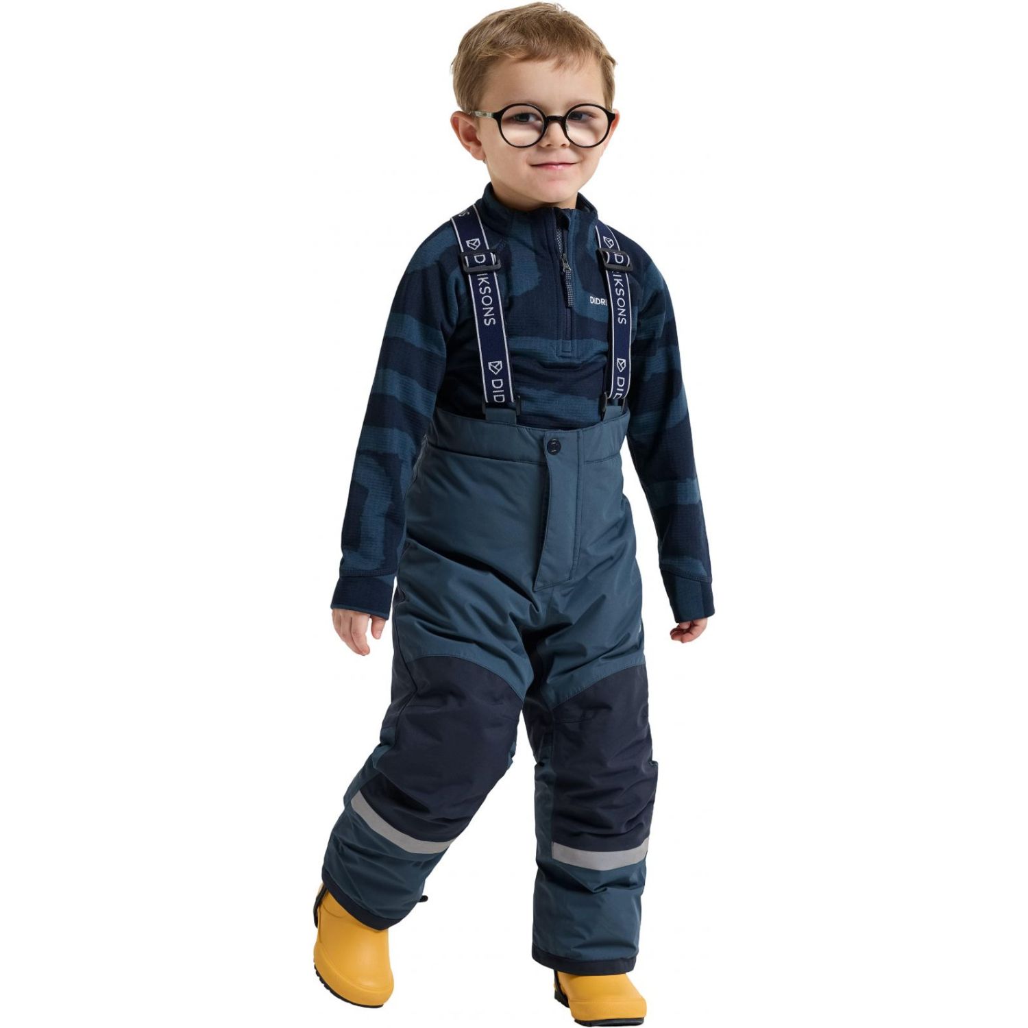 Didriksons Skare, conjunto de esqui, crianças, azul