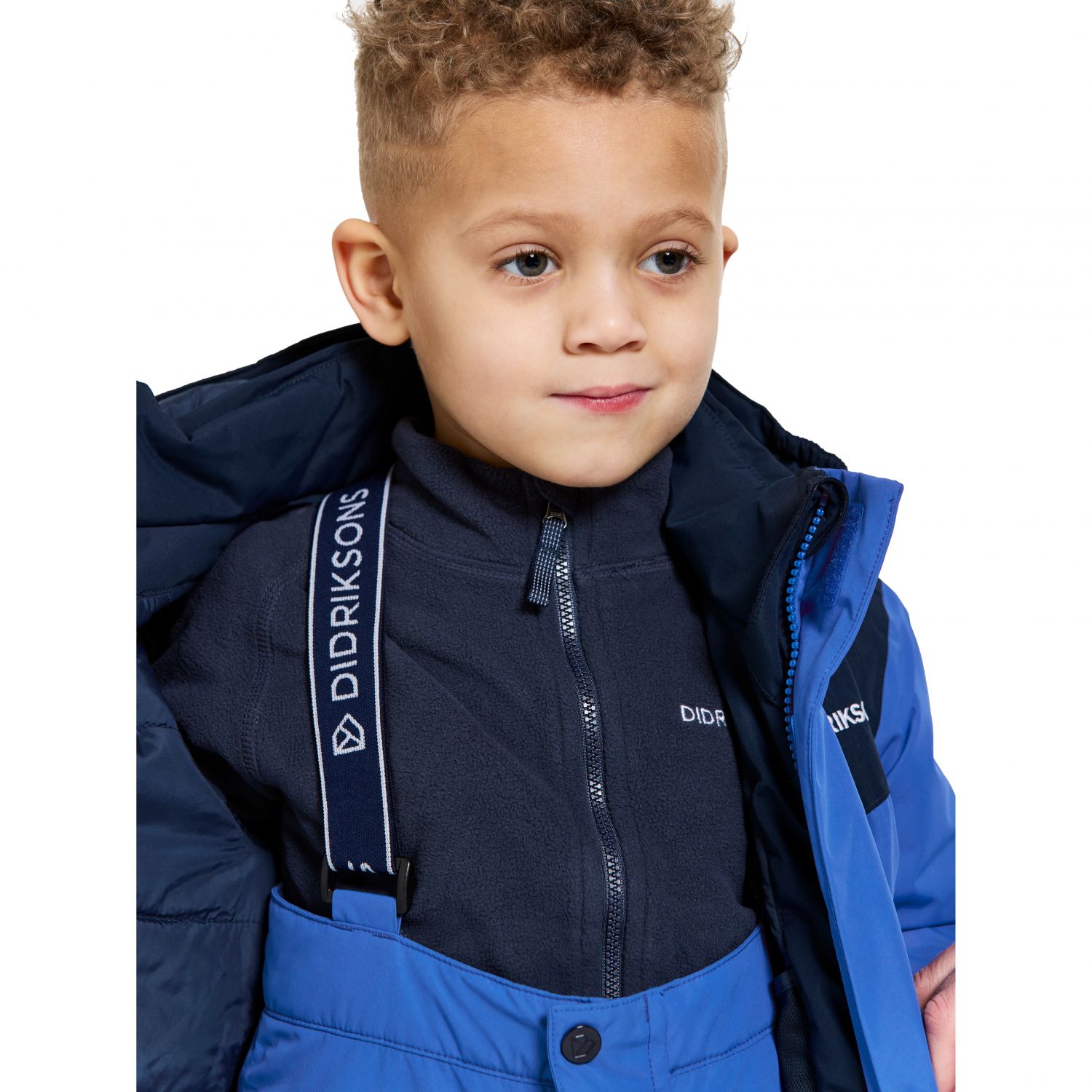 Didriksons Skare, ski set, junior, caribbean blue