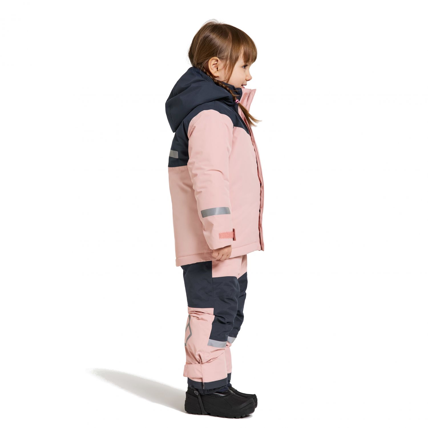 Didriksons Skare, ski set, junior, dusty pink