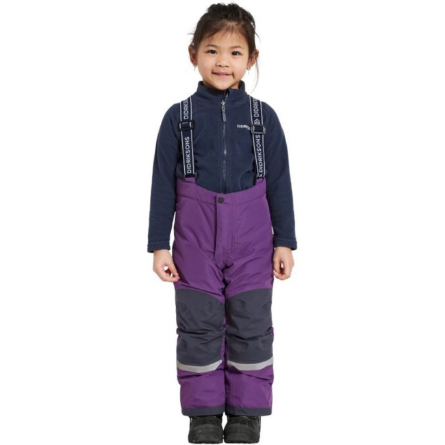Didriksons Skare, zestaw narciarski, junior, fioletowy