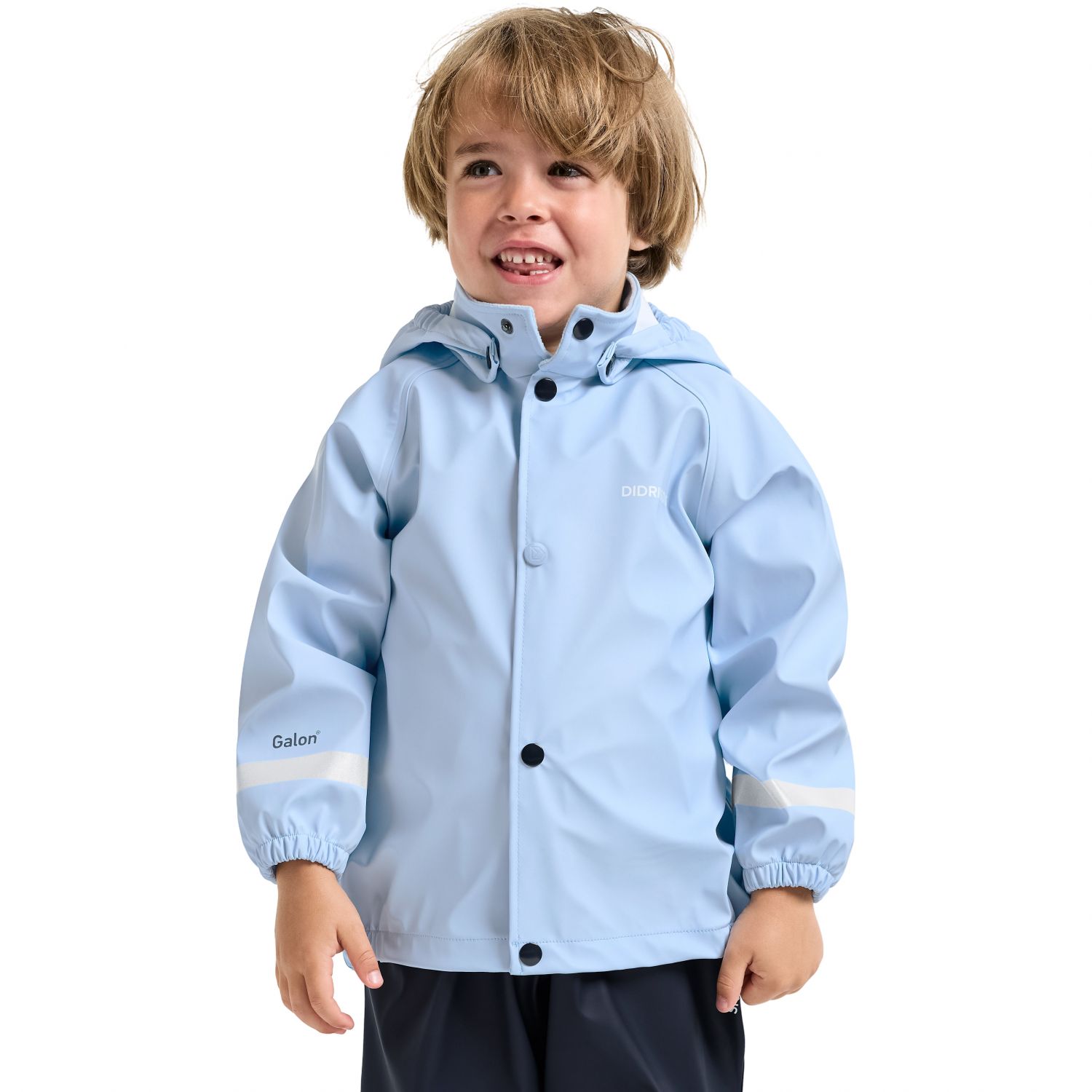 Didriksons Slaskeman, completo antipioggia, junior, azzurro