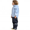 Didriksons Slaskeman, rain set, junior, light sea blue