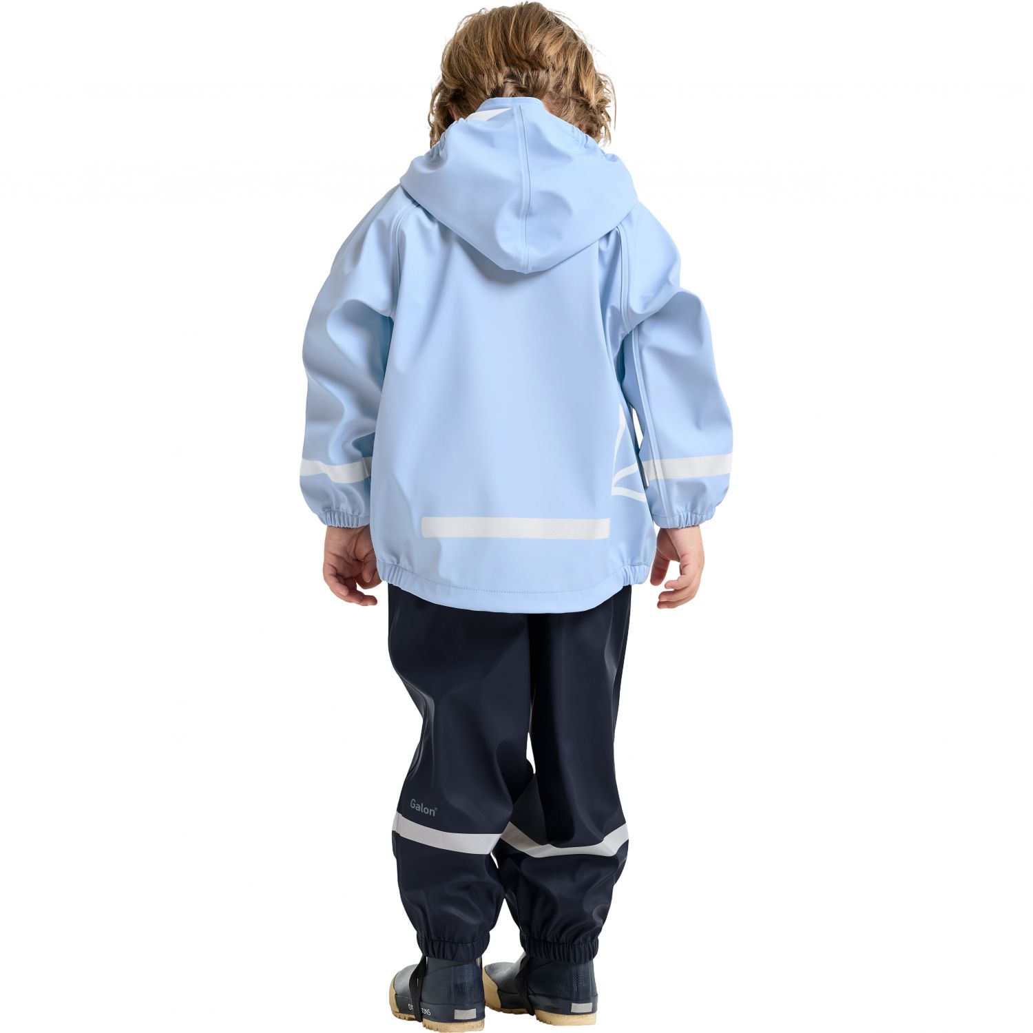 Didriksons Slaskeman, Regenanzug, Junior, hellblau