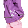 Didriksons Slaskeman, traje de lluvia, junior, morado/rosa