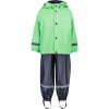 Didriksons Slaskeman, tuta antipioggia, junior, verde chiaro/blu scuro