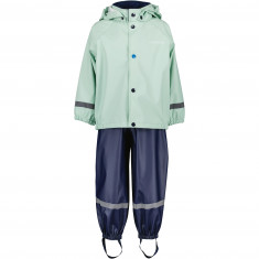 Didriksons Slaskeman, tuta da pioggia, junior, menta/blu scuro