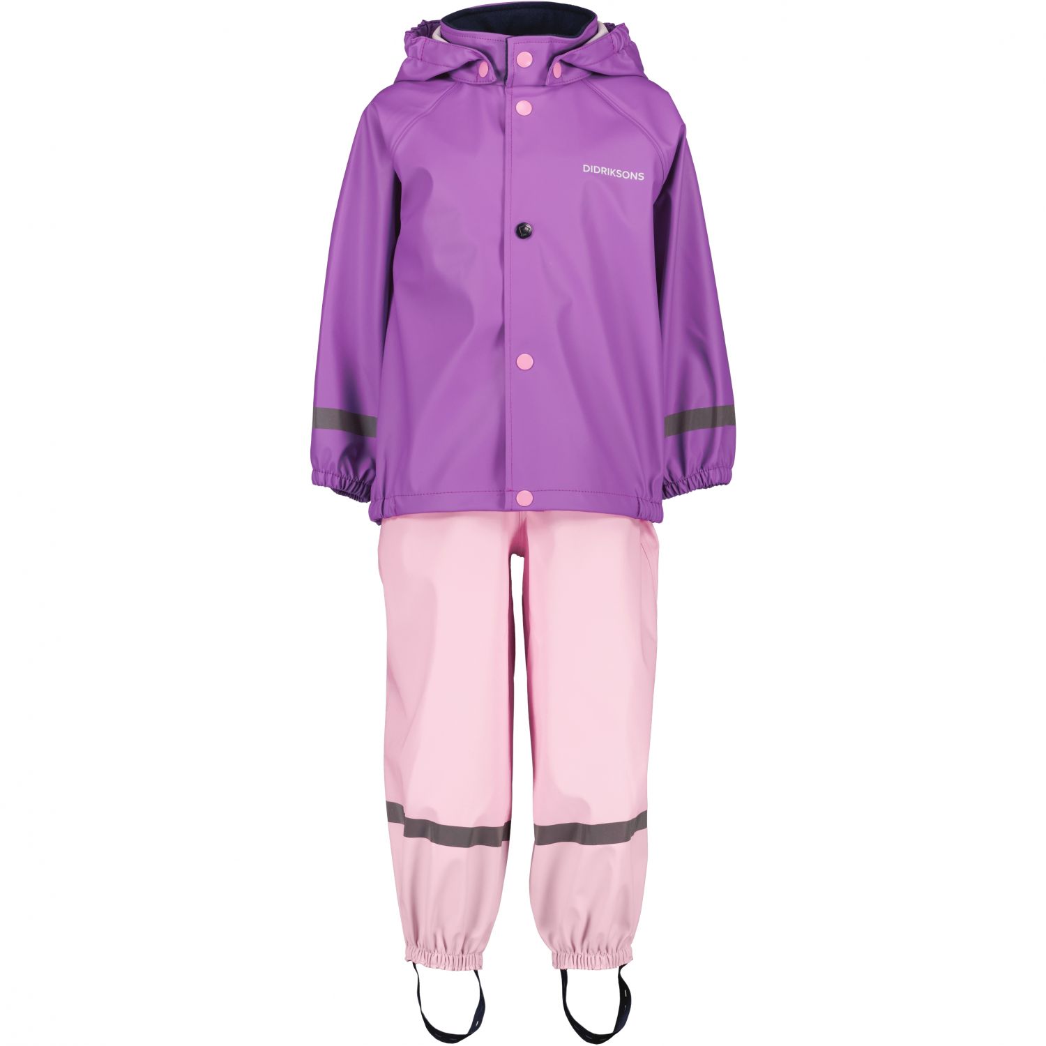 Didriksons Slaskeman, tuta da pioggia, junior, viola/rosa