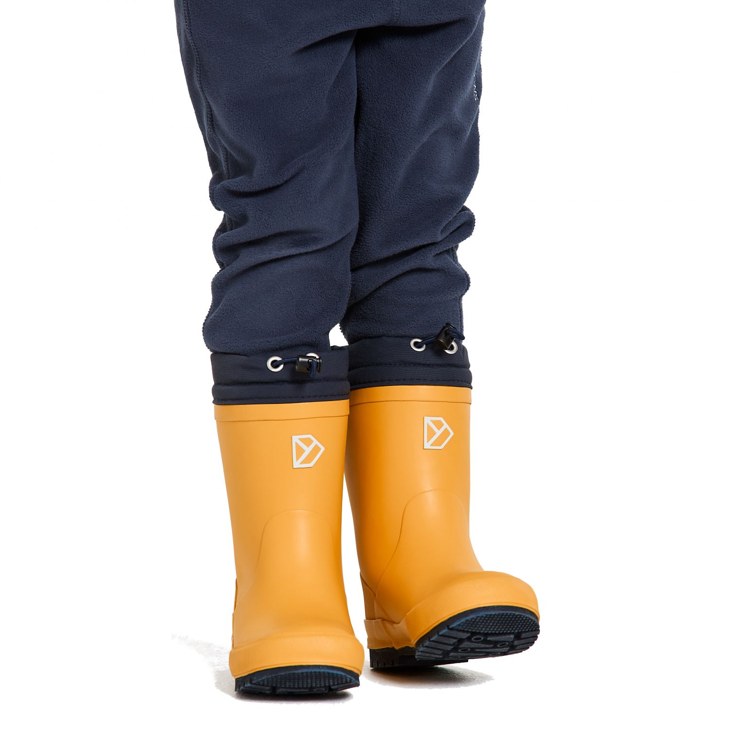 Didriksons Slush, bottes en caoutchouc thermiques, junior, jaune