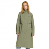 Didriksons Sonja, regn coat, women, dusty olive