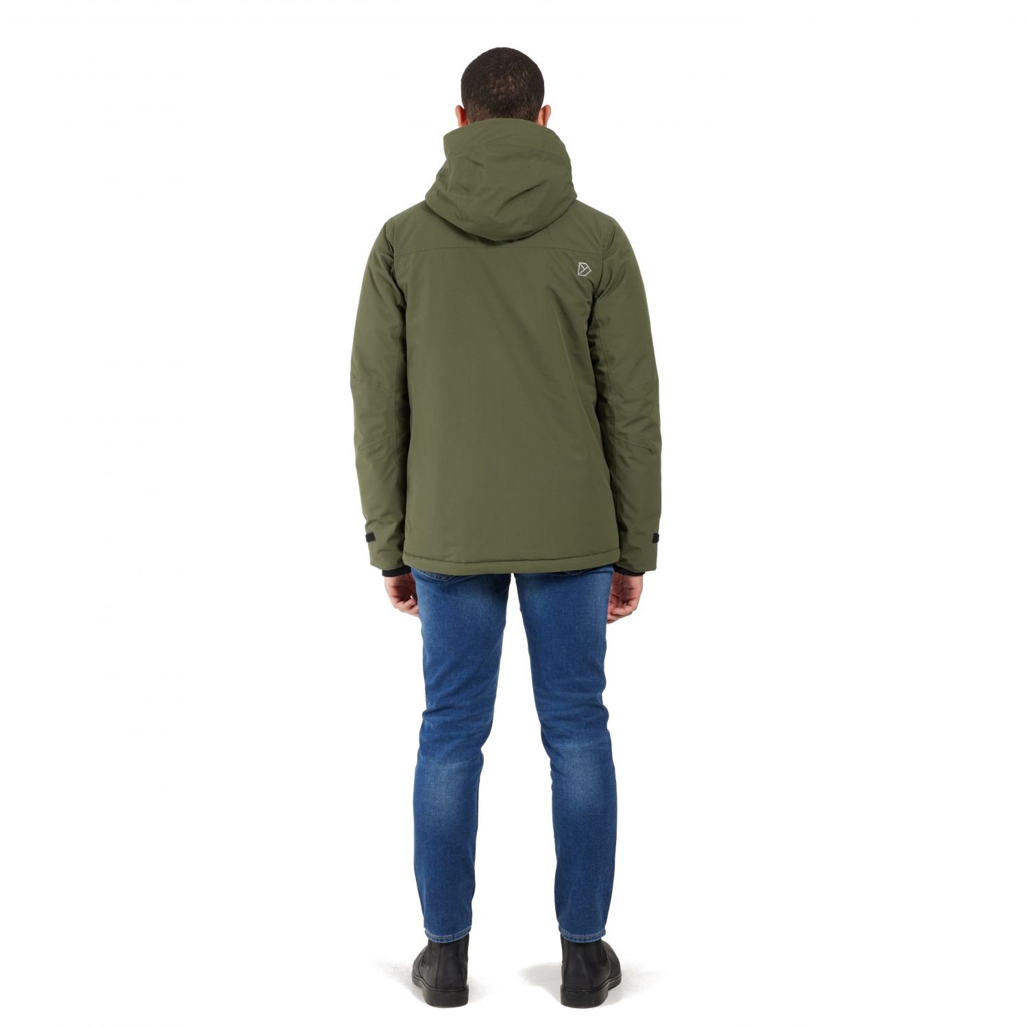 Didriksons Stefan, chaqueta, hombre, verde oscuro